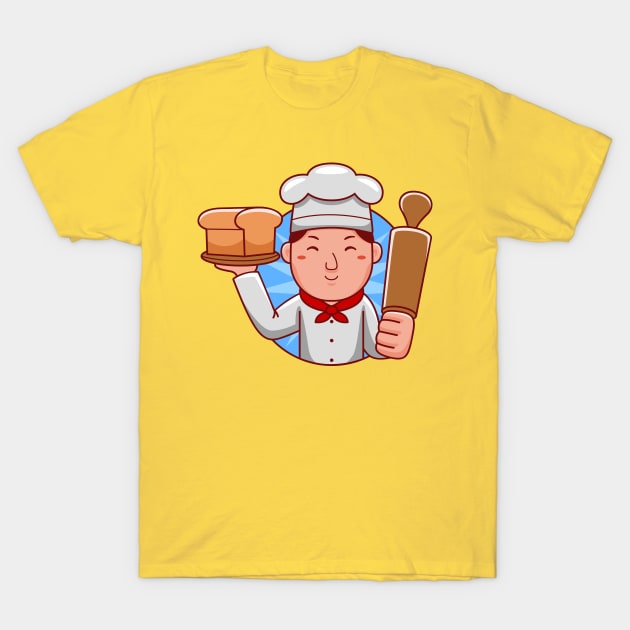 Baker Man T-Shirt by MEDZ